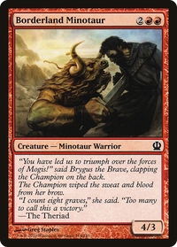 Borderland Minotaur [Theros]