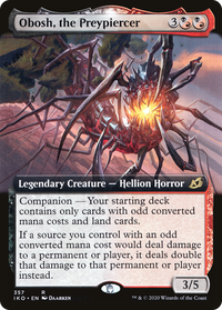 Obosh, the Preypiercer (Extended Art) [Ikoria: Lair of Behemoths]