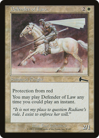 Defender of Law [Urza's Legacy]