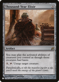 Thousand-Year Elixir [The List]