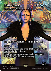Edea Kramer - Teferi, Mage of Zhalfir (Showcase) -  / Edea Kramer (Borderless) (FCA-032) - FINAL FANTASY: Through the Ages