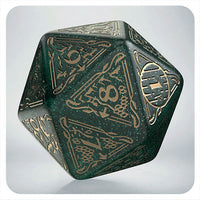 Jumbo D20 Spindown: Hobbit TCG Dice- Verdant