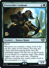 Freestrider Lookout [Outlaws of Thunder Junction Prerelease Promos]