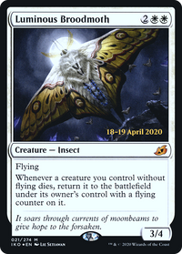 Luminous Broodmoth [Ikoria: Lair of Behemoths Prerelease Promos]