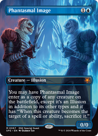 Phantasmal Image (Borderless) [Duskmourn: House of Horror Special Guests]