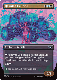 Haunted Hellride -  (Borderless) (DFT-325) - Aetherdrift