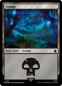 Swamp (1161) (Surge Foil) [Doctor Who]