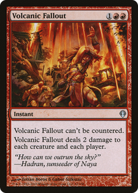 Volcanic Fallout [Archenemy]