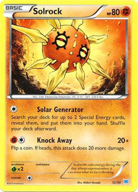 Solrock (#12)  XY Trainer Kit Latias & Latios - Common