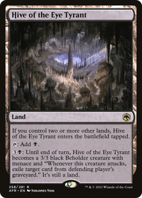 Hive of the Eye Tyrant [Dungeons & Dragons: Adventures in the Forgotten Realms]