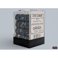 Chessex: 12mm 36d6 Brush Dice: Dark Side