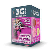 AK Interactive Wargame Color Set Magenta Plasma and Glowing Effects