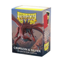 CRIMSON & SILVER DUAL MATTE