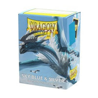 SKY BLUE & SILVER DUAL MATTE