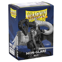 Blue - Non-Glare - Matte Sleeves - Standard Size