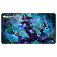 Playmat: Stitched Edge: Magic the Gathering: Commander Series: Alela, Cunning Conqueror