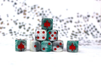 Warrior Knights Greens Dice
