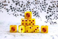 Bleeding Heart Yellow Dice