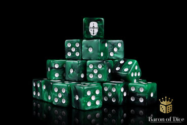 Imperial Helm Green Dice