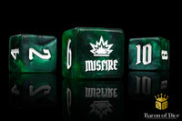 Warp Green Artillery Dice [5-pack]