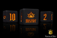 Black Artillery Dice [5-pack]