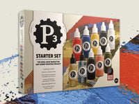 P3 Paints: Starter Set Dropper Bottle (10 paints)