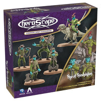 Heroscape: Army Expansion- Chain Gruts and Ramosaur Rider
