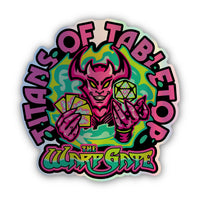 Titans of Table Top Holographic Sticker
