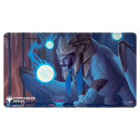 Playmat: Stitched Edge: Magic the Gathering: Commander Series: Tivit, Seller of Secrets