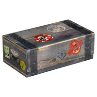 Deck Box: Squaroes: Collector's Case: One Piece: Wooden Chest