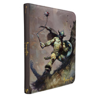 PRO BINDER 9-POCKET FRANK FRAZETTA WARRIOR WITH BALL AND CHAIN