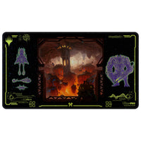 Playmat: MtG: Edge of Eternities: Holofoil: Red