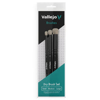 Brush Set: Dry Brush: Natural Hair (S, M & L)