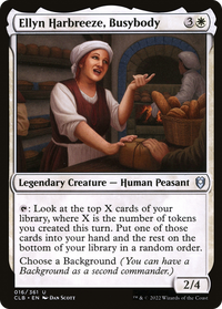 Ellyn Harbreeze, Busybody [Commander Legends: Battle for Baldur's Gate]
