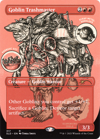 Goblin Trashmaster (Borderless) [Secret Lair Drop Series]