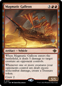 Magmatic Galleon (Promo Pack) [The Lost Caverns of Ixalan Promos]