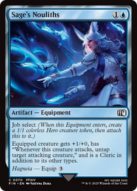 Sage's Nouliths -  Foil (FIN-070) - FINAL FANTASY