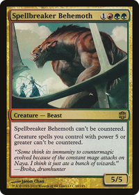 Spellbreaker Behemoth [Alara Reborn]