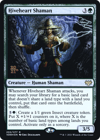 Hiveheart Shaman [Innistrad: Crimson Vow Prerelease Promos]