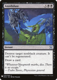 Annihilate [Mystery Booster]