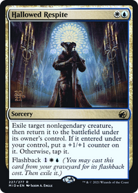 Hallowed Respite [Innistrad: Midnight Hunt Prerelease Promos]