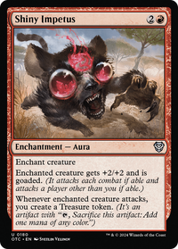 Shiny Impetus [Outlaws of Thunder Junction Commander]
