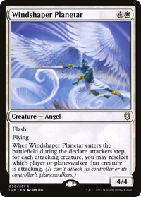 Windshaper Planetar [Commander Legends: Battle for Baldur's Gate]