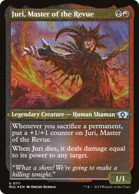 Juri, Master of the Revue (Foil Etched) -  Foil (MUL-111) - Multiverse Legends
