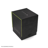 Deckbox: MTG Squire PLUS 100+ XL- Secrets of Strixhaven- Black/Green