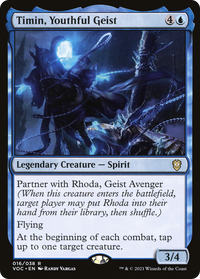 Timin, Youthful Geist [Innistrad: Crimson Vow Commander]