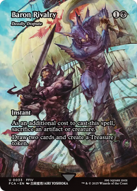 Baron Rivalry - Deadly Dispute (Showcase) -  / Baron Rivalry (Borderless) Foil (FCA-033) - FINAL FANTASY: Through the Ages