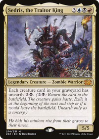 Sedris, the Traitor King [Double Masters 2022]