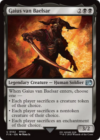 Gaius van Baelsar -  Foil (FIN-102) - FINAL FANTASY