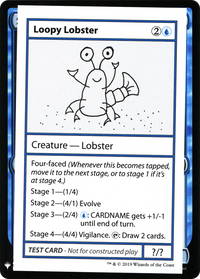 Loopy Lobster [Mystery Booster Playtest Cards]